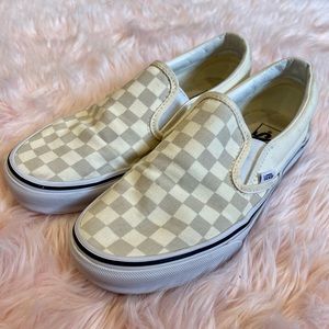 CLASSIC VAN SLIP-ON CHECKERBOARD SHOE